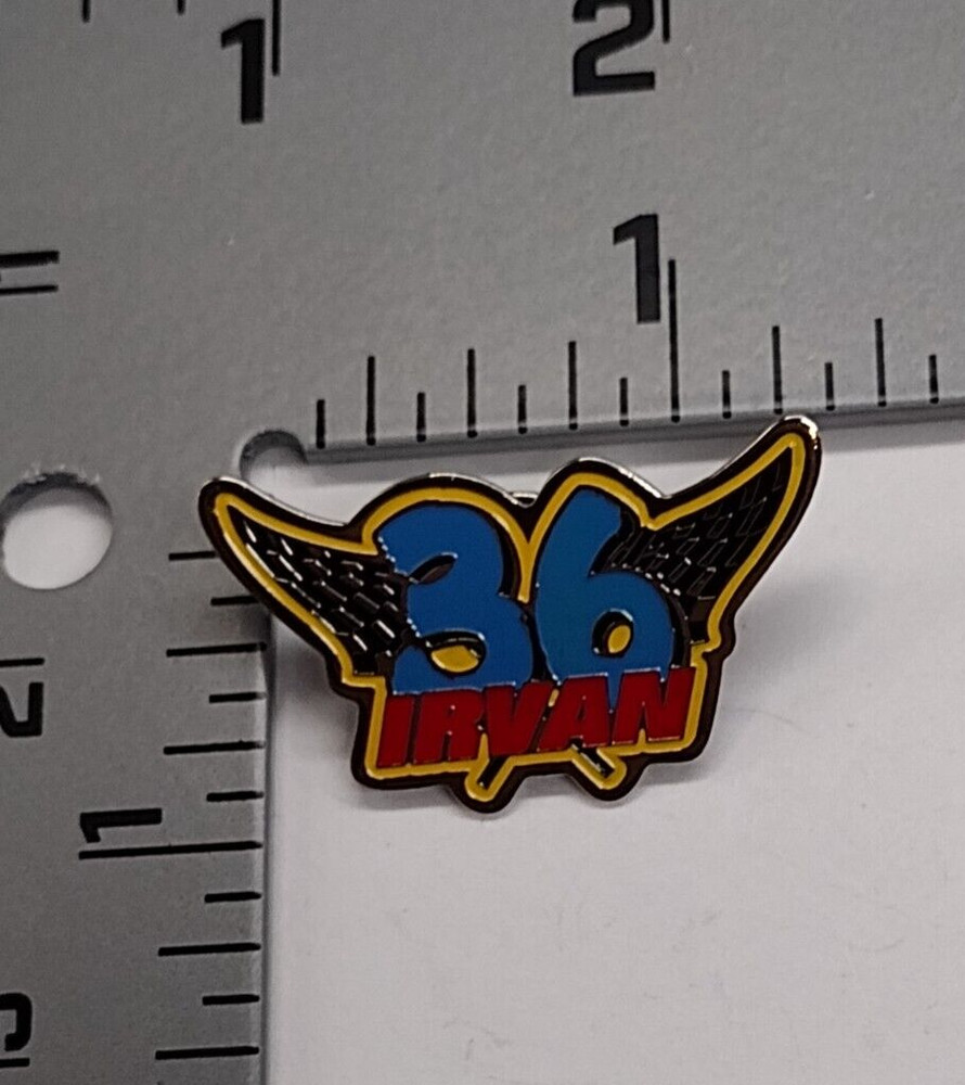 IRVAN 36 Auto Racing Lapel Pin