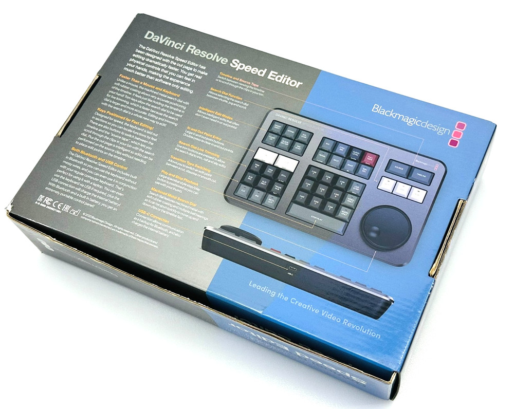 Blackmagic Design DaVinci Resolve Speed Editor Blackmagic Design