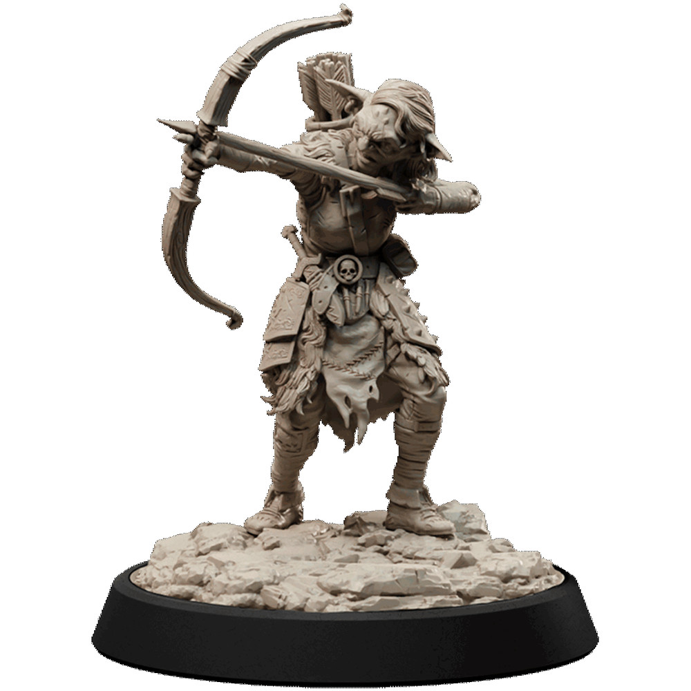 DnD Goblin Archer Mini 32mm Scale