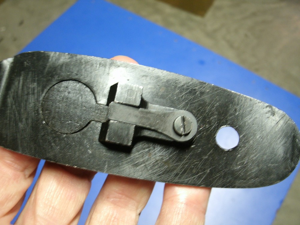 NICE P14 ENFIELD BUTT PLATE MARKED WITH BROAD ARROW