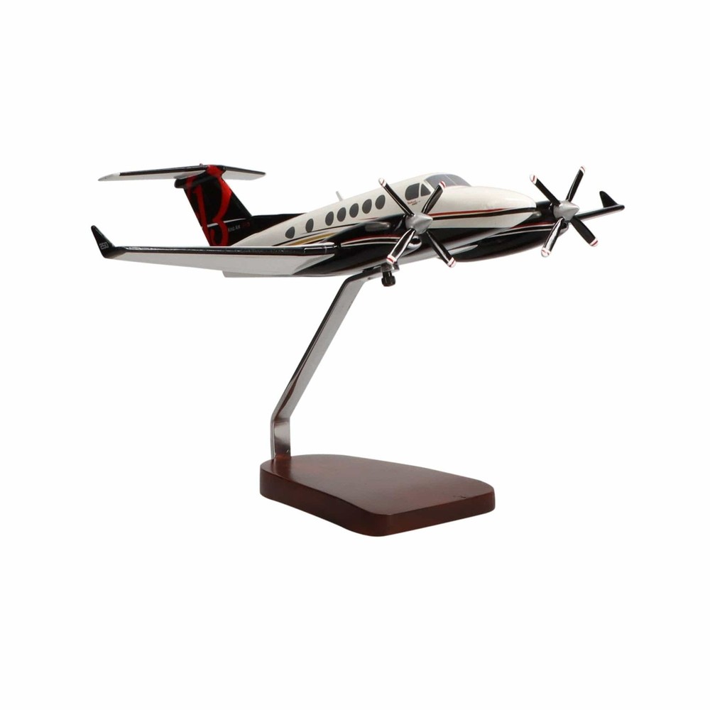 NEW Beechcraft King Air 250 Large Mahogany Model