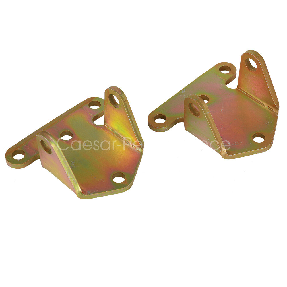4PC SBC BBC Solid Motor Engine Mount Combo Fits 73-90 Camaro Firebird Impala