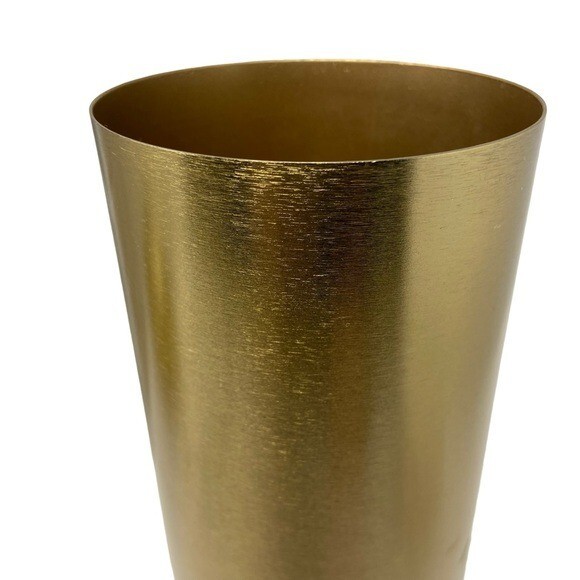 Brass Decorative Cylinder Vase | Size 10.5”