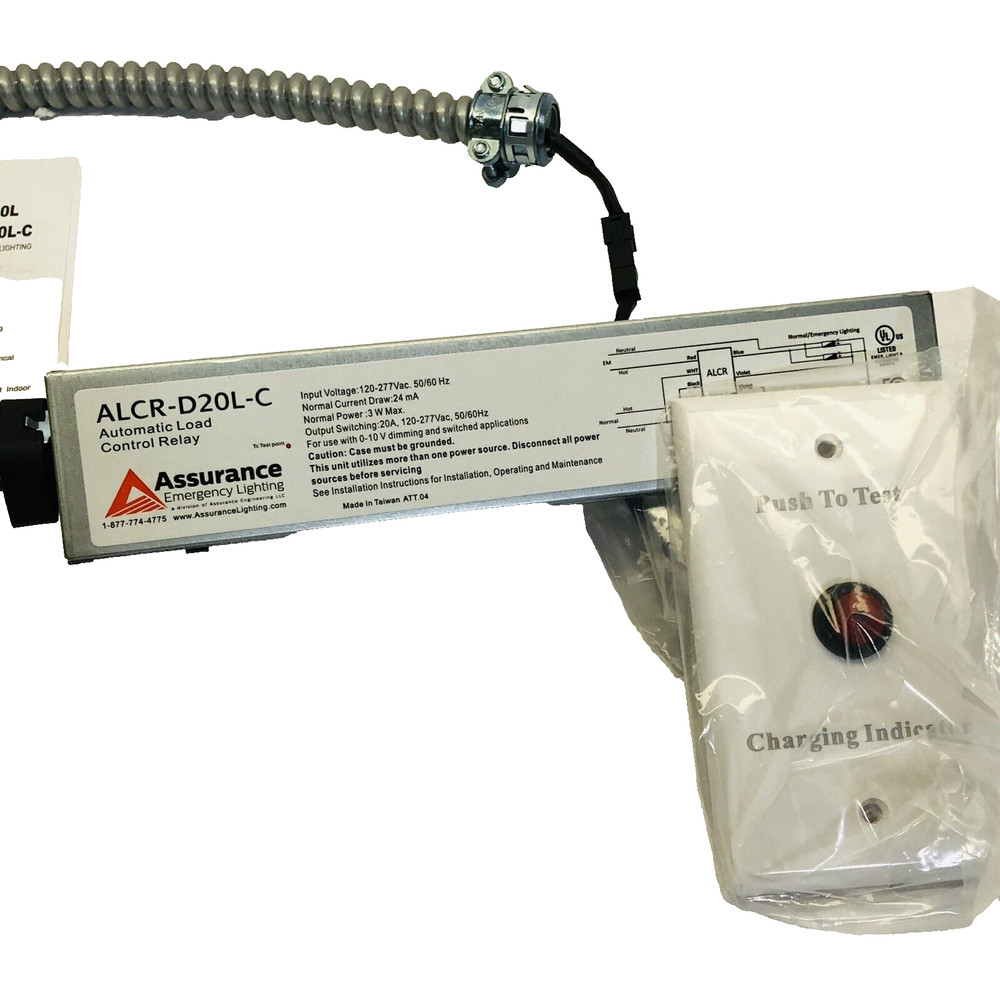 ASSURANCE EMERGENCY AUTOMATIC LOAD CONTROL RELAY ALCR-D20L-C