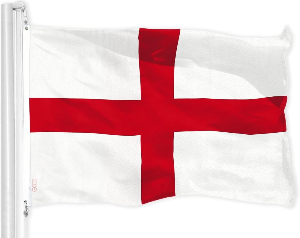 3x5 Ft England Flag - Durable 150D Polyester for Indoor & Outdoor Display