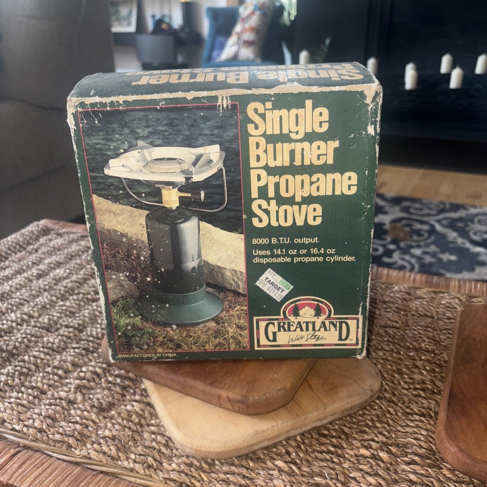 Great land Single Burner Propane Stove 8000 BTU