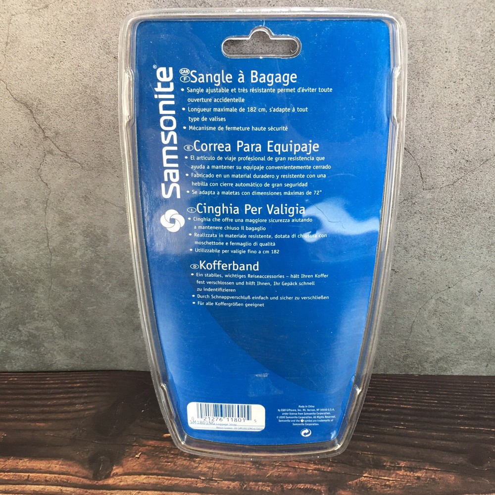 Samsonite Neon Green Luggage Suitcase Baggage Strap
