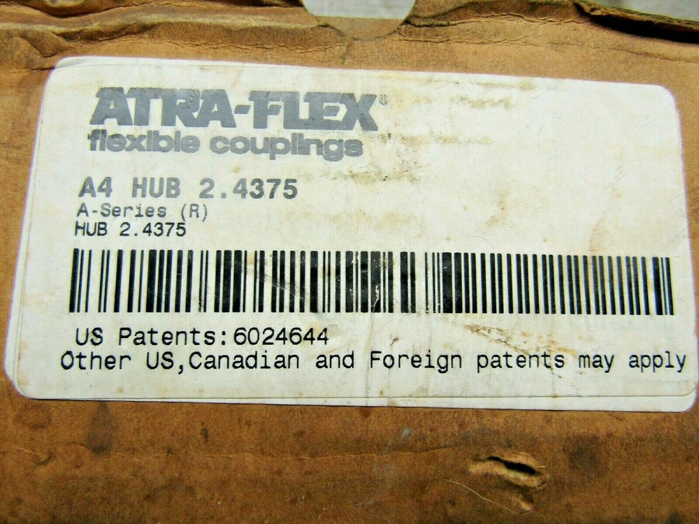 Atra-Flex A4 Coupling Hub 2.4375, 2-7/16" Keyed Bore