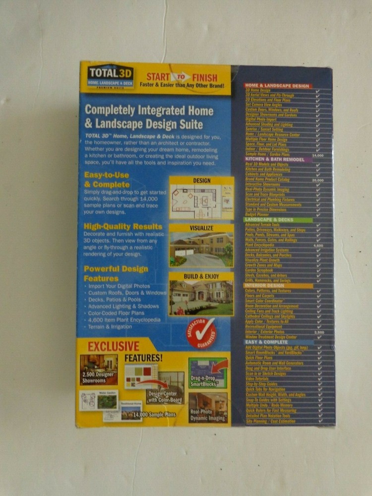 Total 3D Home, Landscape & Deck - Premium Suite