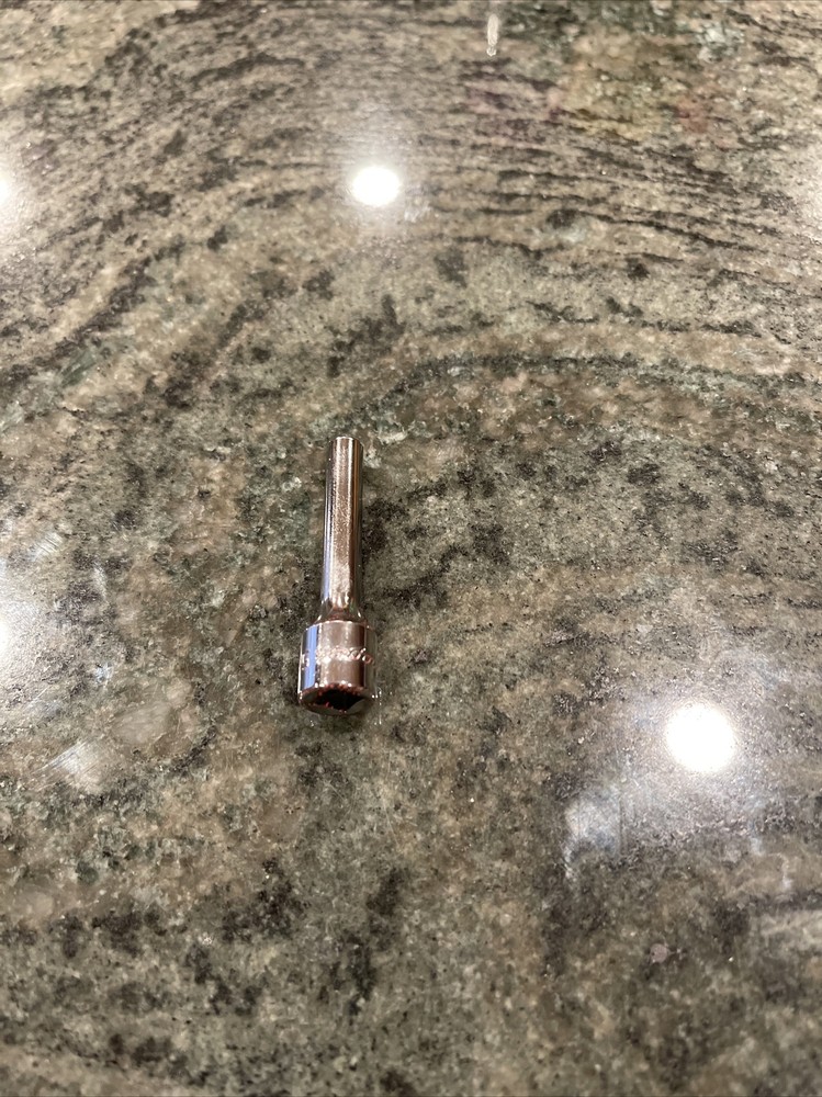 Snap-On stm05 5/32" 1/4" drive sae deep 6 point chrome socket