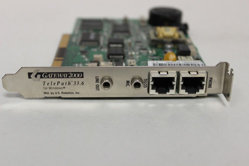 GATEWAY MODISA007ABUS TELEPATH 33.6 ISA INTERNAL MODEM US ROBOTICS MODEL 0423