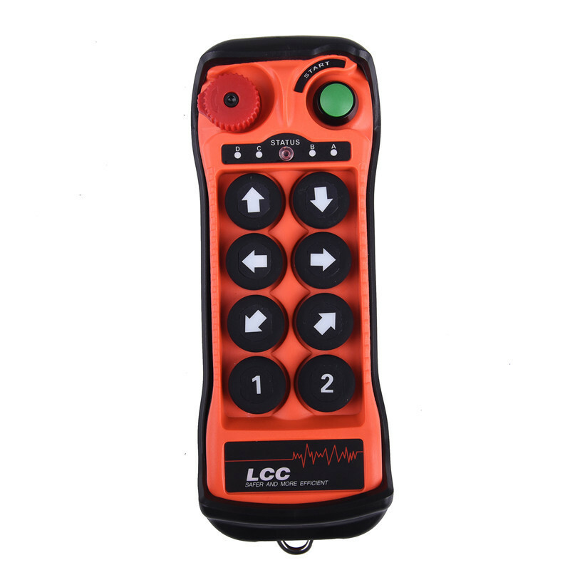 Industrial Remote Control Single Speed 8 Button Crane Lifting Truck Start Switch