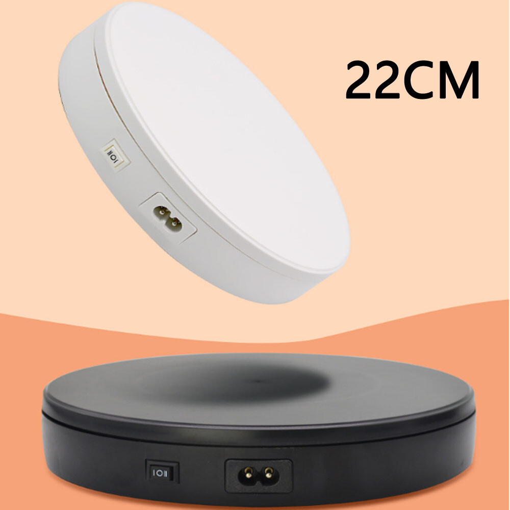 Silent Rotating Display Stand Motorized Turntable Video Shooting Visualizer
