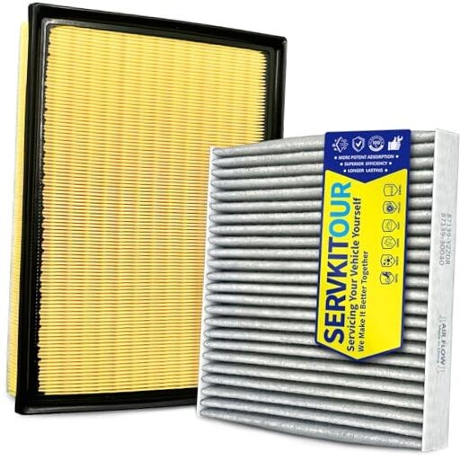Cabin Engine Air Filter Set for 4Runner 4 Runner (2010-2024) 4.0L Only, for