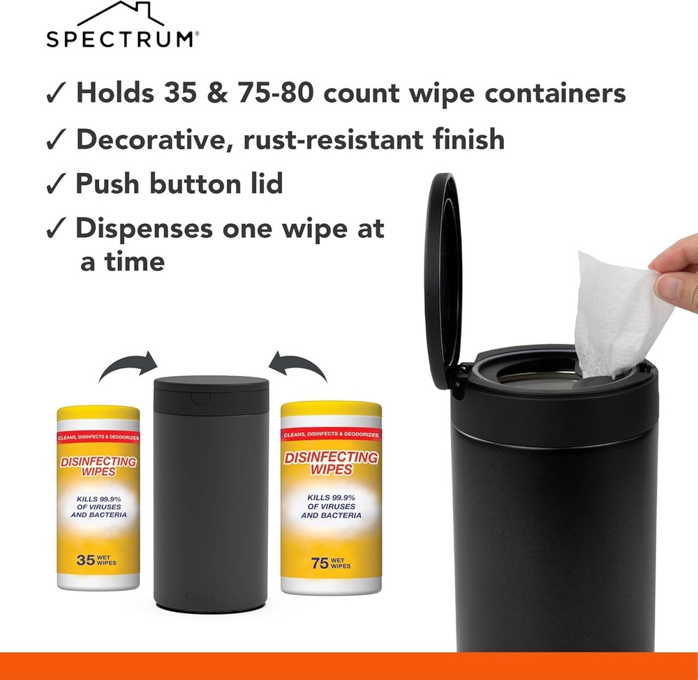Wipes Container Refillable Stainl Steel Wipe