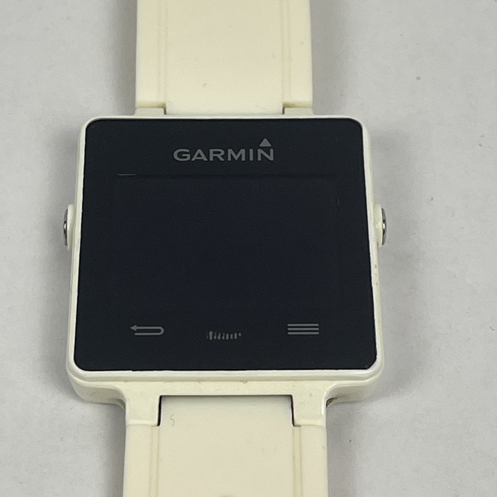 Garmin Vivoactive 1 Smart Watch + Activity Tracker, White W/Band *Works*