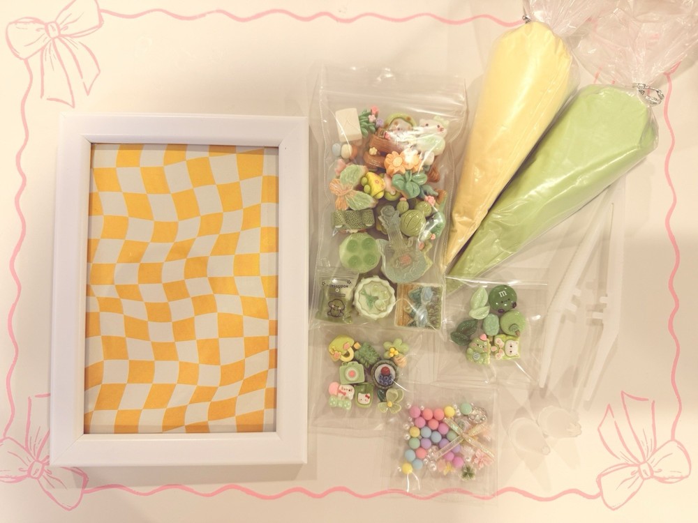 Decoden Cream Craft Kit - Photo Frame DIY