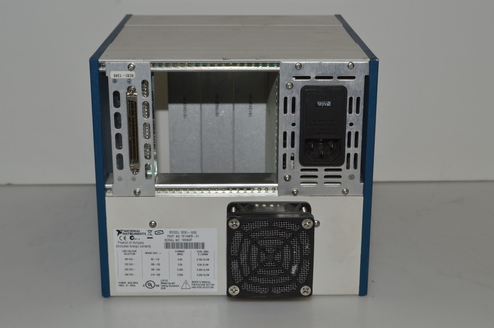 NATIONAL INSTRUMENTS SCXI-1000 DATA ACQUISITION CHASSIS (IRC62)