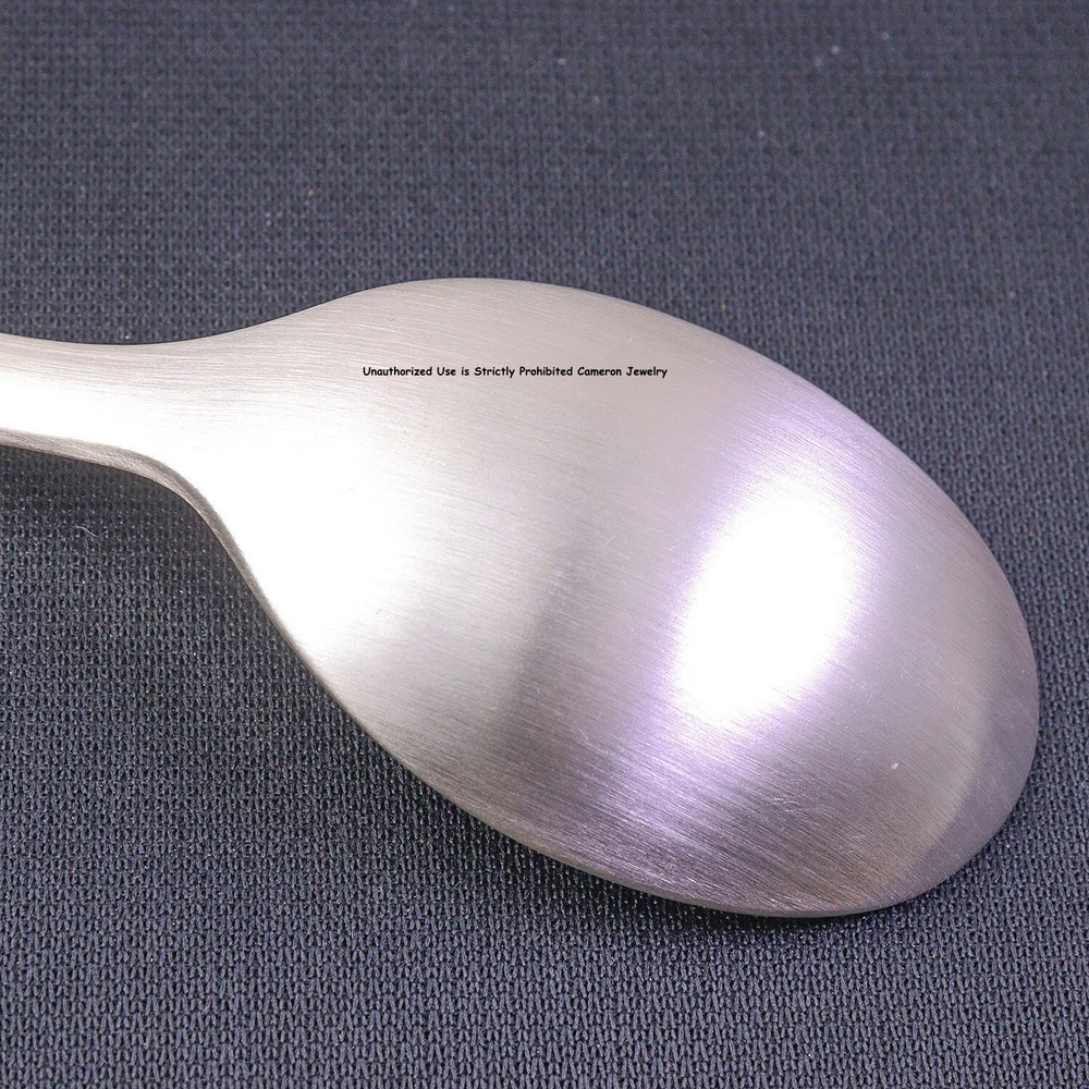 Solid S999 Fine Silver Healthy Tableware Dragon Phoenix Unique Soup Spoon 5.7in