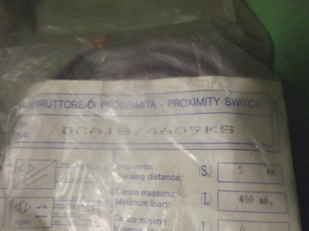 BDC electronic DCA18/4609KS PROXIMITY SWITCH