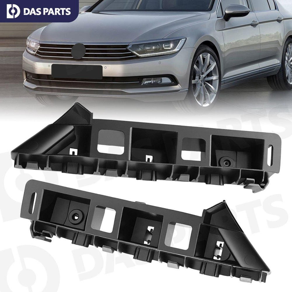Front Left + Right Bumper Support Bracket For 2012-2015 Volkswagen Passat