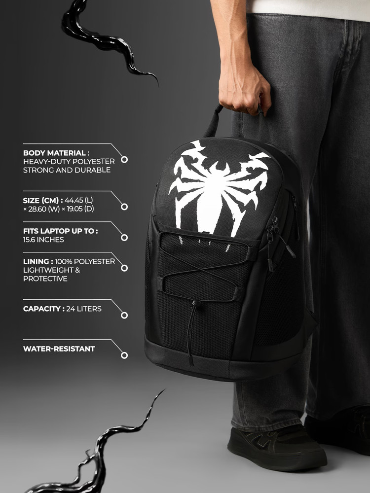 Venom Marvel Venom Lethal Spiderman Enemy Backpack Bag Limited Edition Black NWT