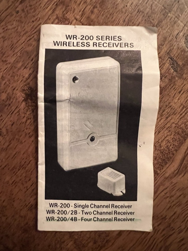 VISONIC Wireless Receiver WR-200/4B