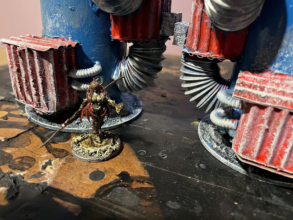 Sci-Fi Terrain pieces .1 8 – Tabletop Gaming scratch built.