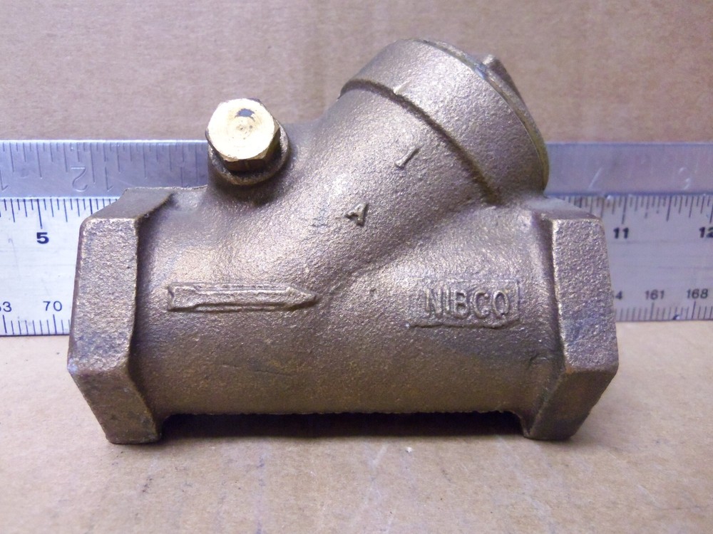 Nibco - 1" Bronze Threaded Check Valve (NOS)