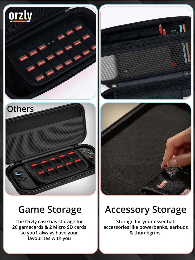 Switch 2 Accessories Bundle Carry Case & Screen Protector for Nintendo Switch...