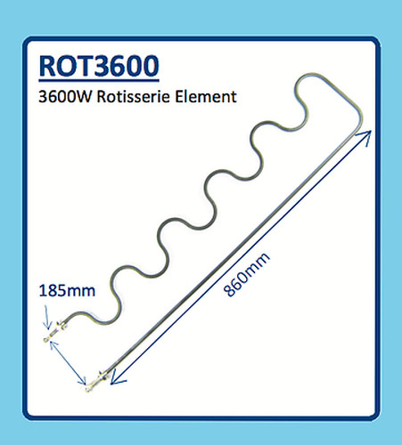 3600W ROTISSERIE ELEMENT ROT3600