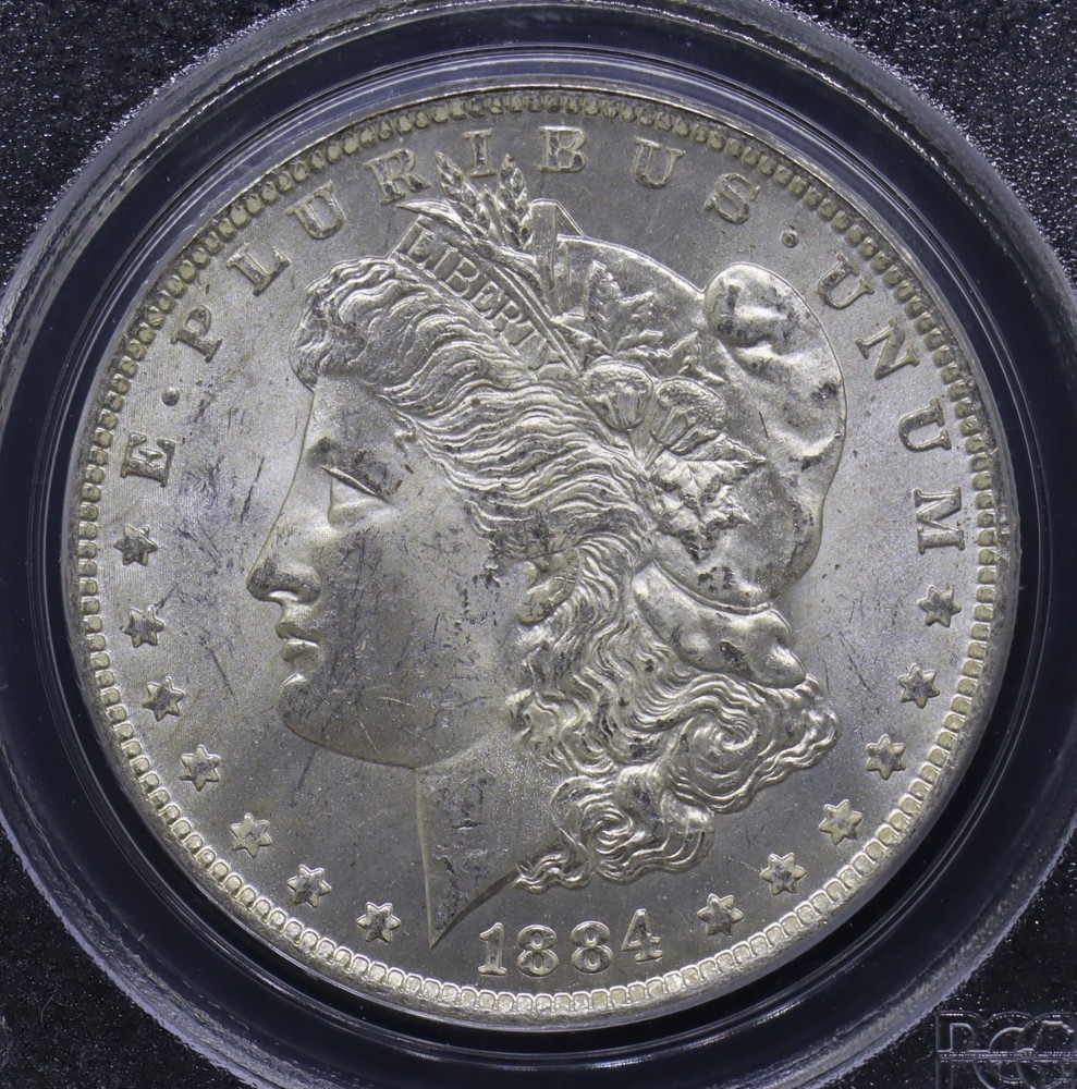 1884-O Morgan Dollar PCGS MS63