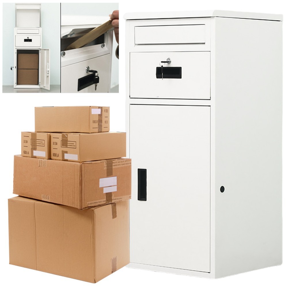 Package Delivery Box Waterproof Package Drop Container for Home Office Apartment