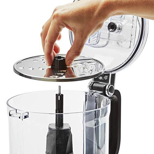 KitchenAid KFP0918CU Easy Store Food Processor, 9 Cup, Contour Silver (Used)
