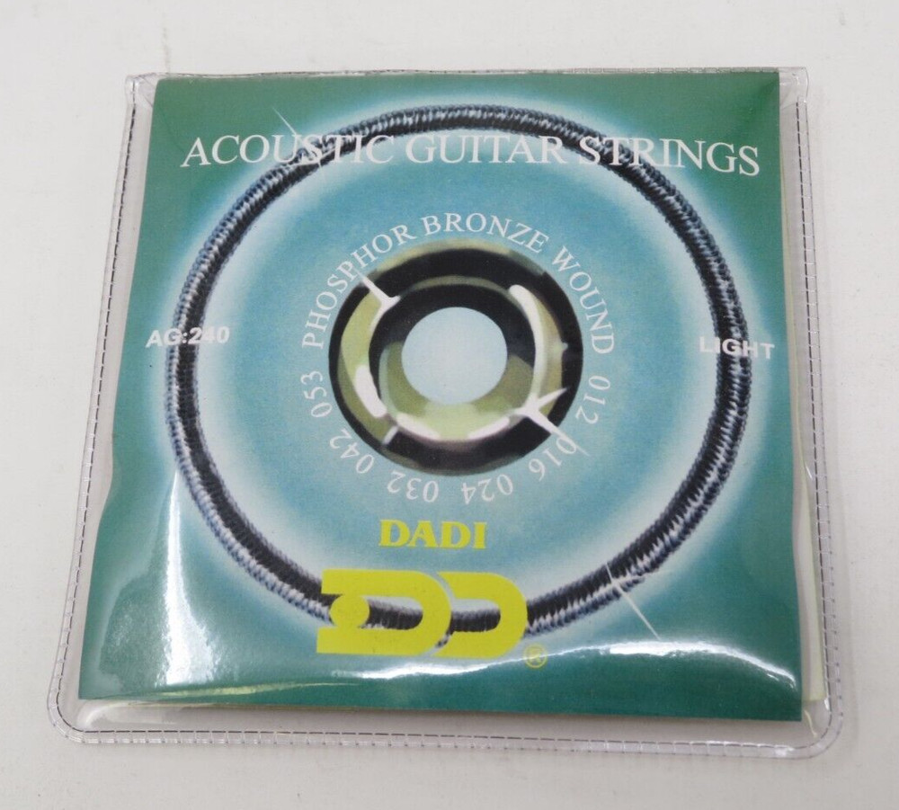 Phosphor Bronze Wound Light Acoustic Guitar Strings AG240