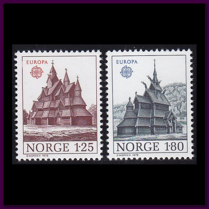Norway - 1978  (725-726) Mint never Hinged
