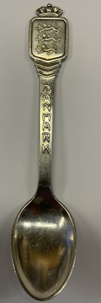 Sterling Silver Spoon Danmark Denmark - 4”