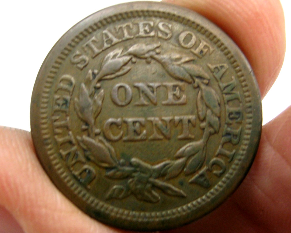 Nice ~ 1853 U.S. LARGE CENT ~ Very Fine