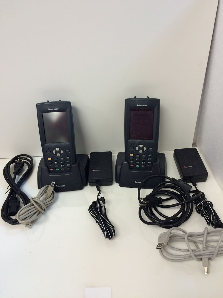 11x INTERMEC 751G Color Barcode Scanner w/ Stylus, Ac Adapter, Usb Cable, WORKS