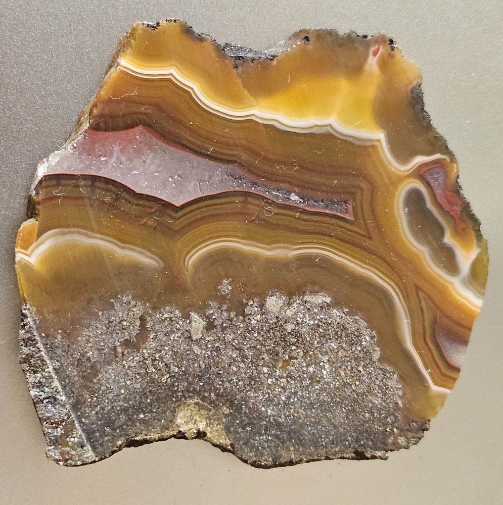 Unknown Agate Lapidary Slab 33 Grams