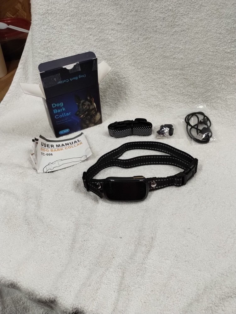 Dog Trainer Device Bark Control Ultrasonic Range Black Model TC-006