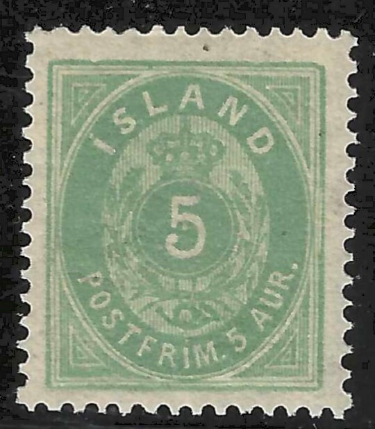 ICELAND # 16 MH  ('22 SCV $67.50 for MH)