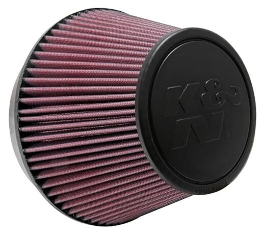 High-Flow Original Lifetime Universal Clamp-On Air Filter: High Performance,
