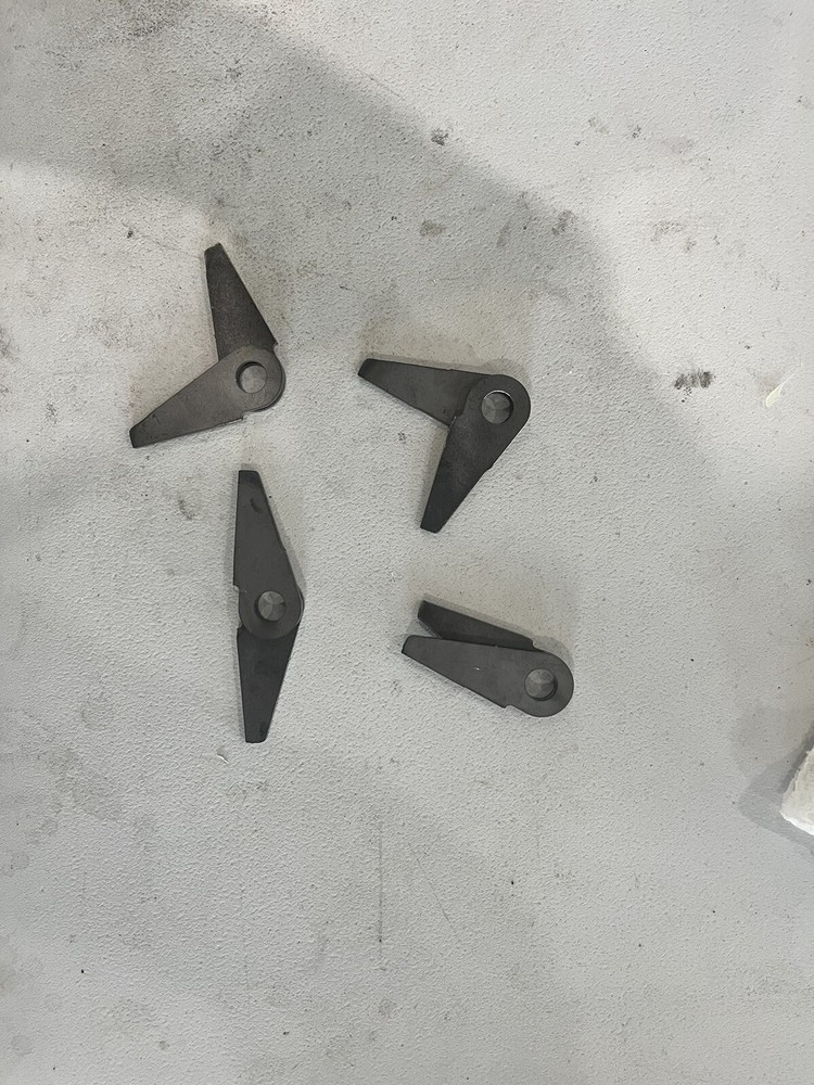 Weld On Hinge Tab 12ga Laser Cut (8 Piece)