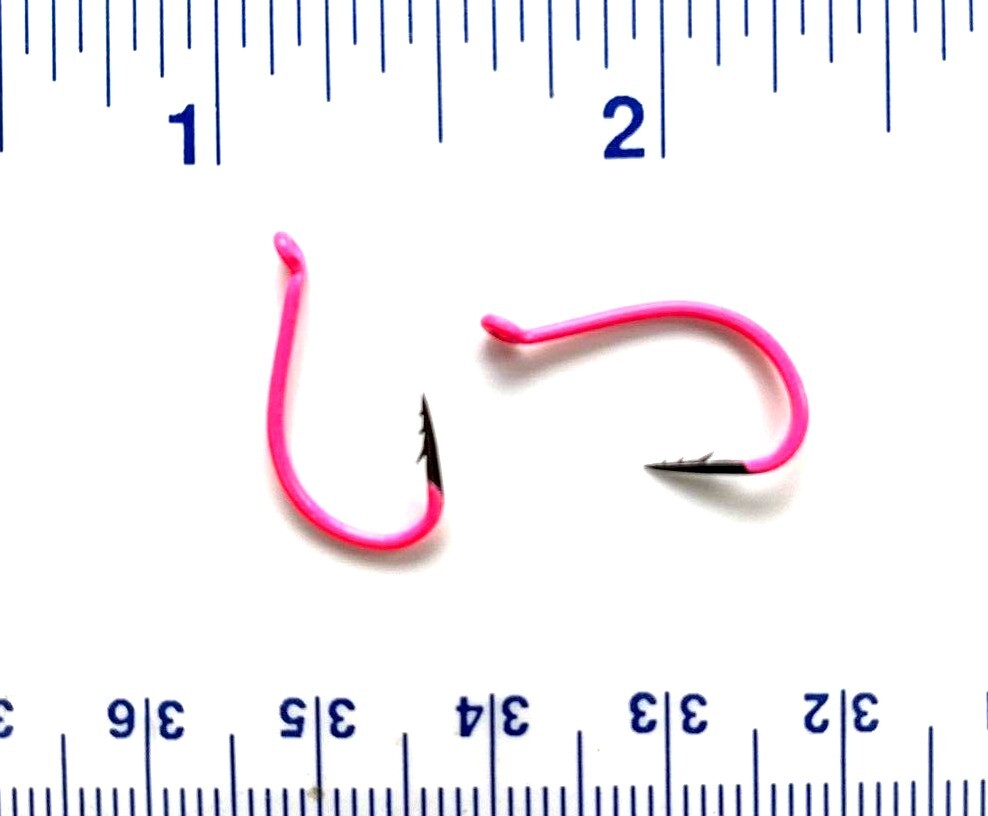 50 VMC fastgrip octopus hooks (various colors and sizes)