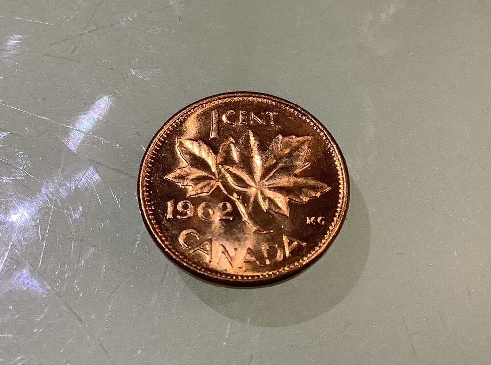 Canada 1 Cent 1962 Circulated