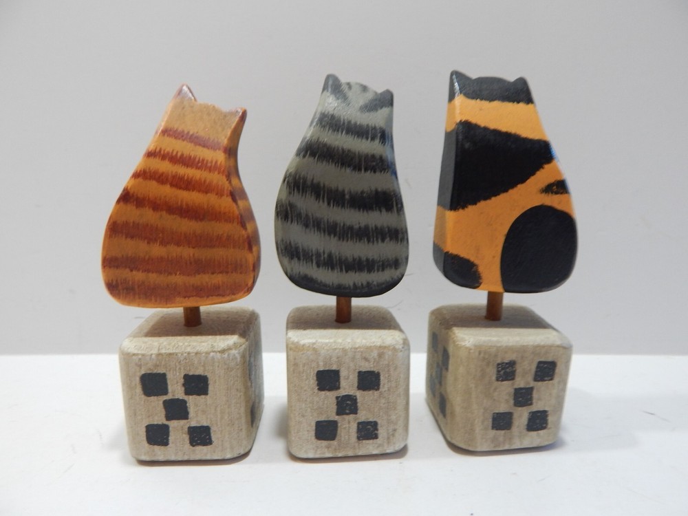 Ohio Wholesale - Folk art CAT blocks
