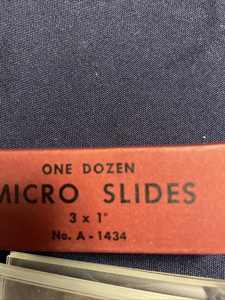 Dissecting Kit Clay Adams Original Box Case Tools Micro Slides
