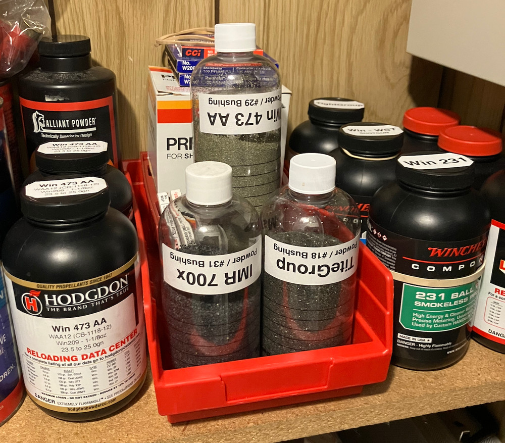 Mec-Man Powder and Shot Reloading Bottle - NEW