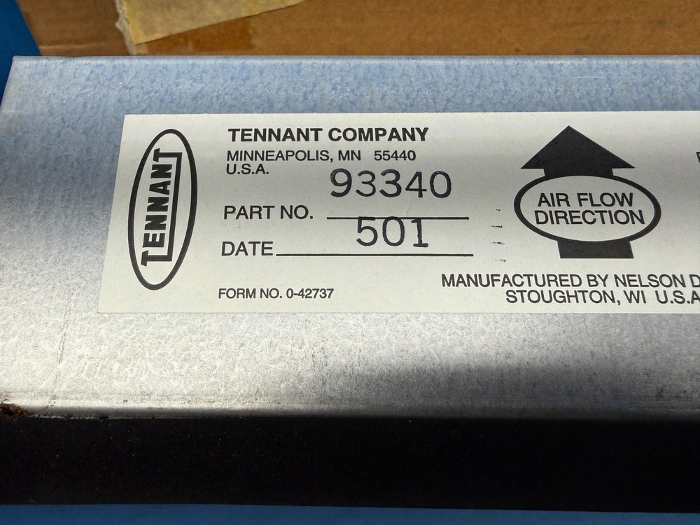 Tennant 12962 Cellulose Heavy Duty Engine Air Panel Filter Element 93340